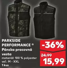Pánska pracovná vesta
