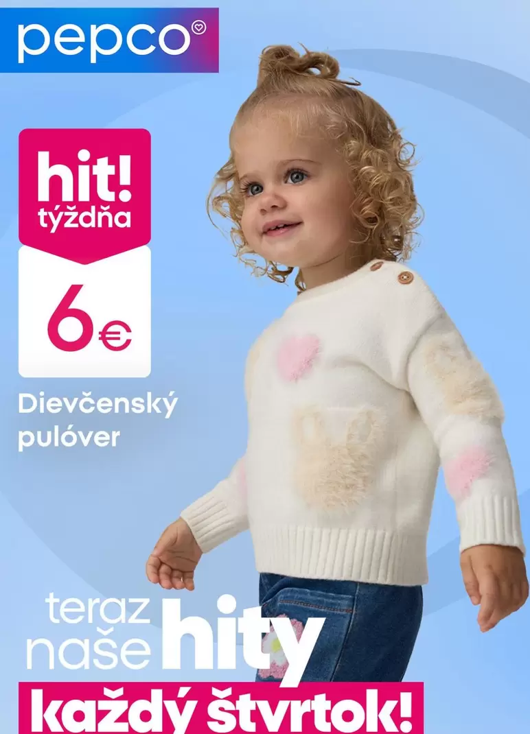 Dievčenský pulóver