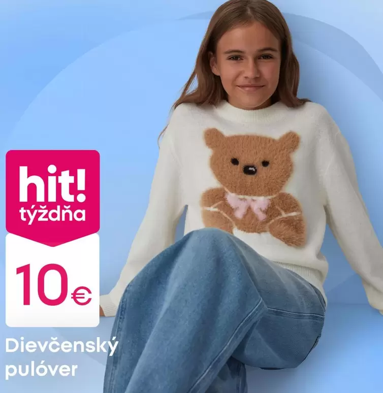 Dievčenský pulóver