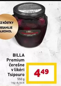 Premium čerešne v likéri Tsipouro