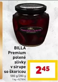 polené slivky v sirupe so škoricou