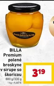 polené broskyne v sirupe so škoricou