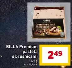 paštéta s brusnicami