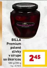 polené slivky v sirupe so škoricou