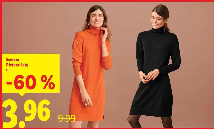 Pletené šaty