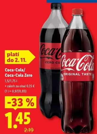 Coca Cola - Coca-Cola/ Coca-Cola Zero