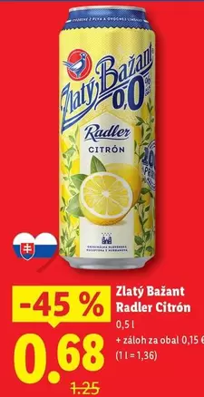 Radler Citrón