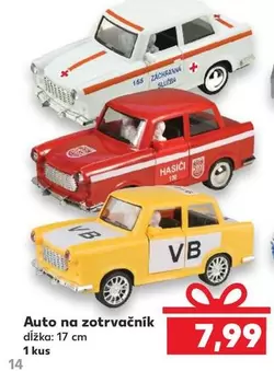 Auto na zotrvačník