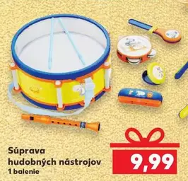 Súprava hudobných nástrojov