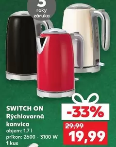 Switch - Rýchlovarná kanvica