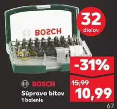 Bosch - Súprava bitov