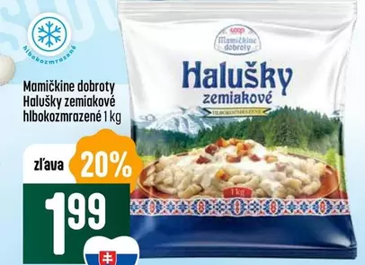 Halušky zemiakové