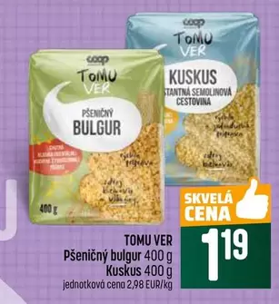 Pšeničný bulgur 400 g, Kuskus 400 g