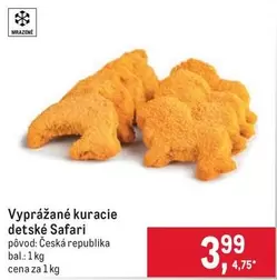 Vyprážané kuracie detské Safari