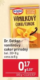 Dr Oetker - vanilínový cukor prírodný