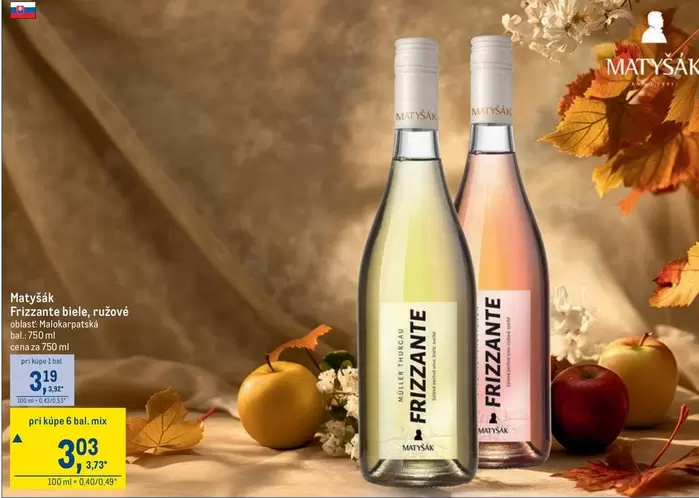 Mix - Frizzante biele, ružové