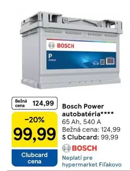 Bosch - Power autobatéria