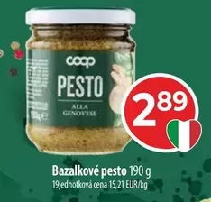 Bazalkové pesto