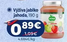 Výživa jablko jahoda