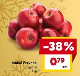 Jablká červené