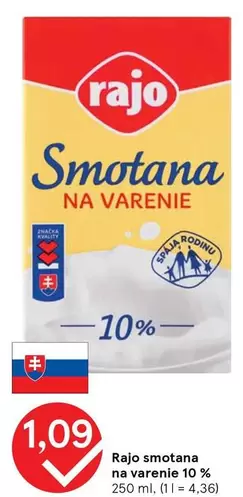 Smotana na varenie