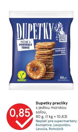 Dupetky pracliky