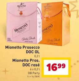 Prosecco -  DOC OL, Pros. DOC rosé