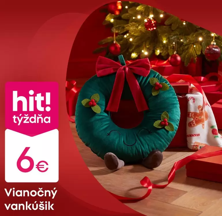 Vianočný vankúšik