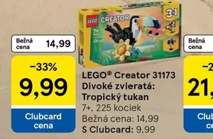 Lego - Creator 31173 Divoké zvieratá: Tropický tukan