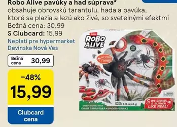 pavúky a had súprava