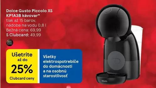 Piccolo XS KP1A3B kávovar