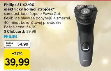 S1142/00 elektrický holiaci strojček*