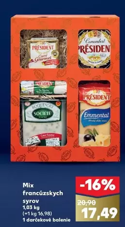 Mix - francúzskych syrov