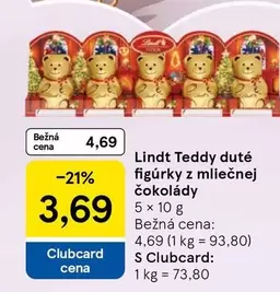 Teddy -  duté figúrky z mliečnej čokolády