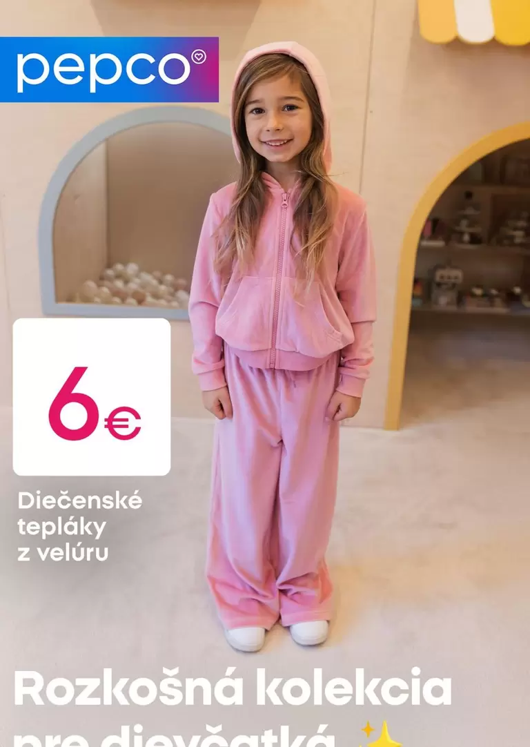 Diečenské tepláky z velúru