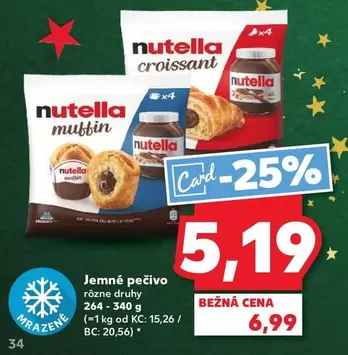 Nutella - Jemné pečivo