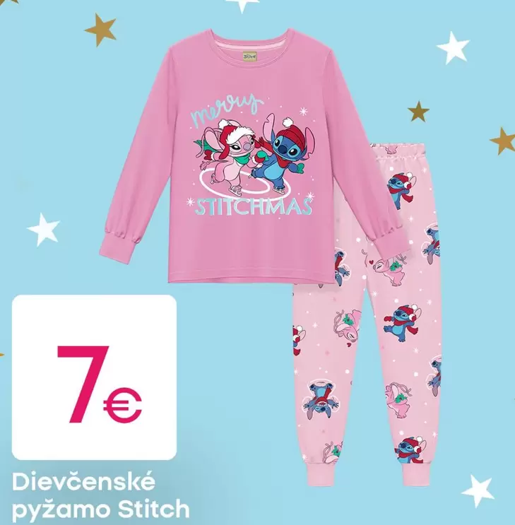 Stitch - Dievčenské pyžamo