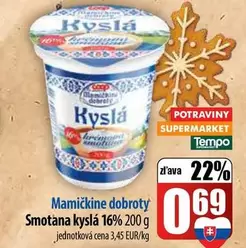 Smotana kyslá 16%