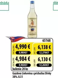 Liehovina s príchuťou Slivky