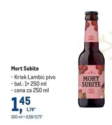 Kriek Lambic pivo