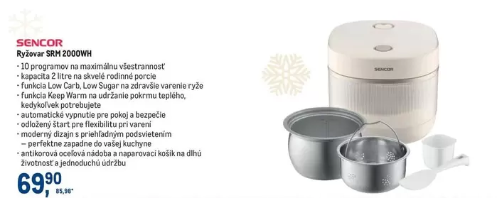 Ryžovar SRM 2000WH