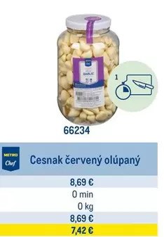 Cesnak červený olúpaný