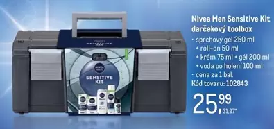 Nivea - Sensitive Kit darčekový toolbox