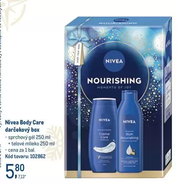 Nivea - Body Care darčekový box