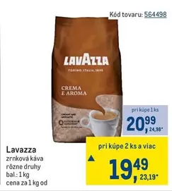 zrnková káva rôzne druhy