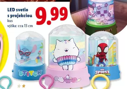 Stitch - LED svetlo s projekciou