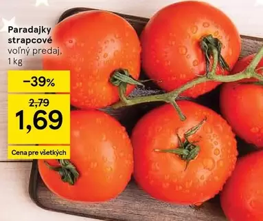 Paradajky strapcové