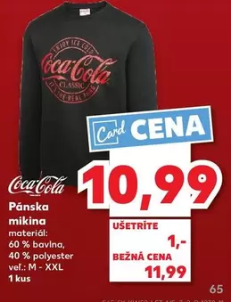 Coca Cola - Pánska mikina