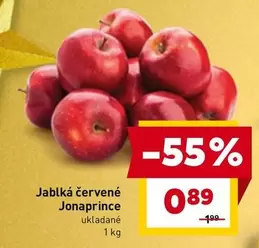 Jablká červené Jonaprince