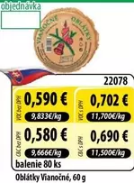 Oblátky Vianočné, 60 g